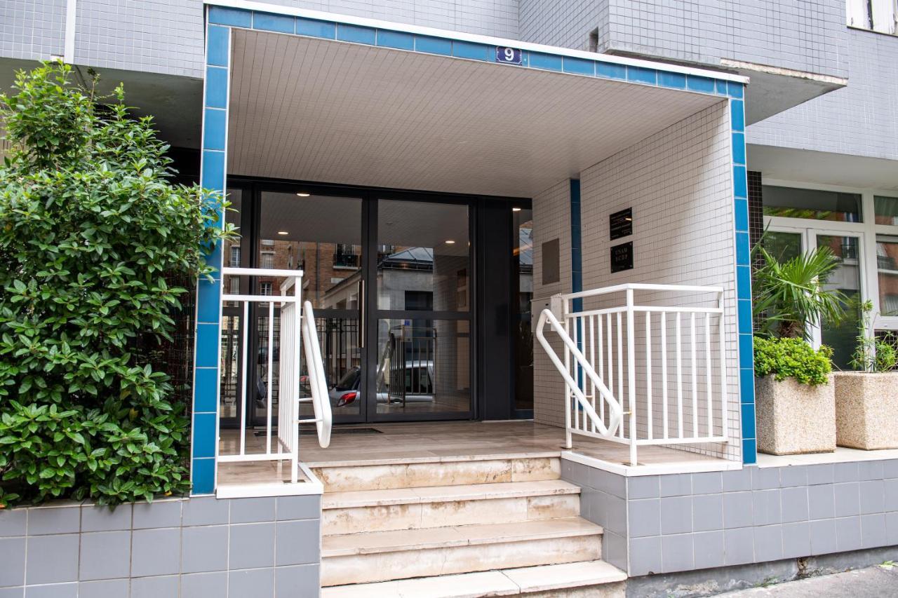 New - Appt Style Le Corbusier Avec Balcon - 8 Pers Lägenhet Paris Exteriör bild
